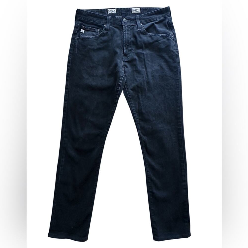 AG Adriano Goldschmied Men's Deep Black B-Type I Slim Jeans size 31X32